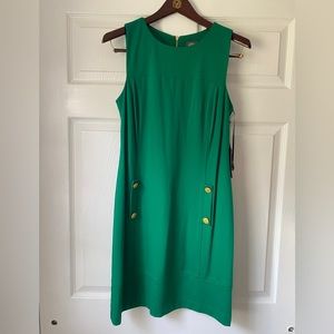 Vince Camuto green knit dress